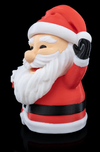 3D BASKI AĞAÇ SÜSÜ NOEL BABA