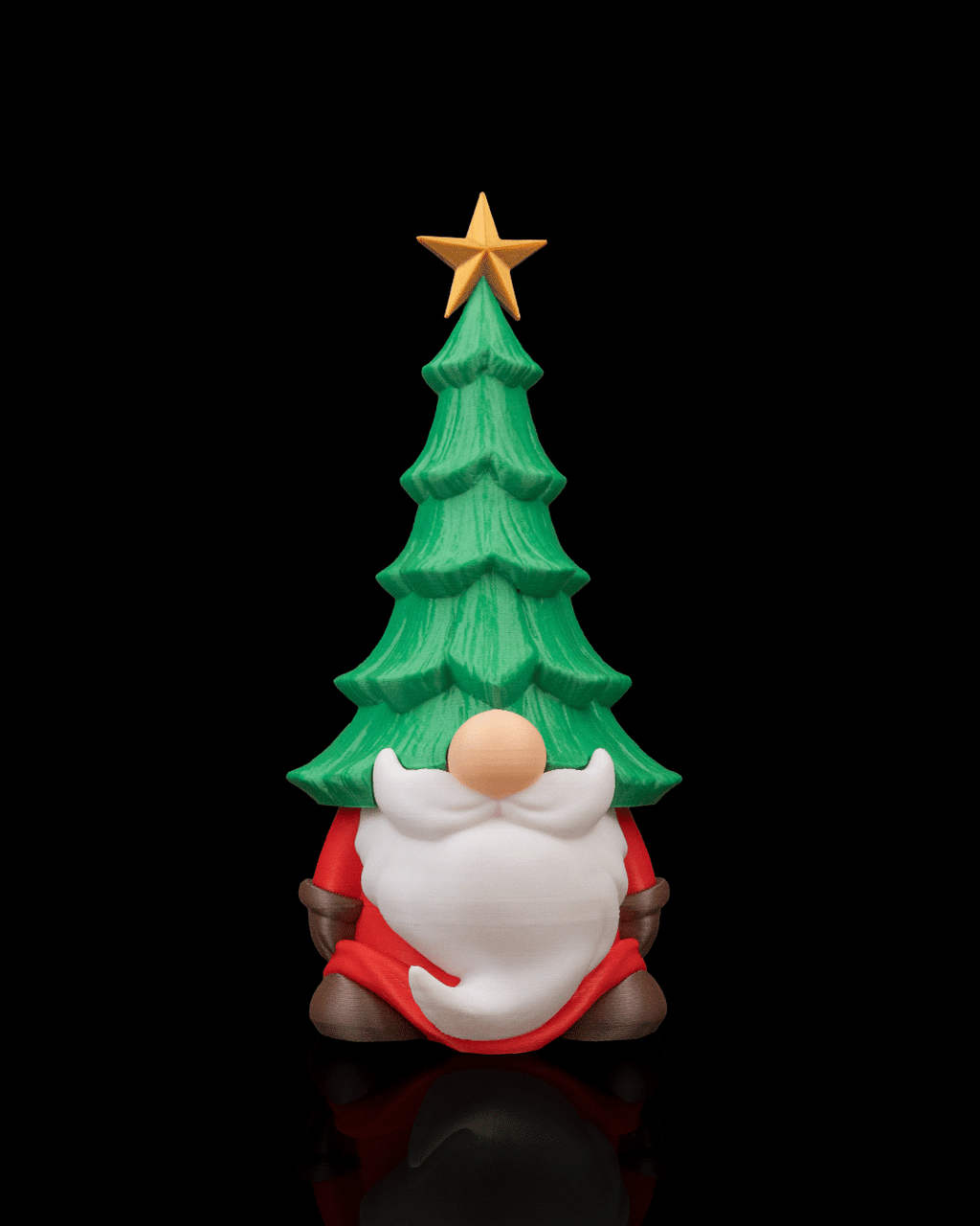 Yılbaşı Ağaç Şapkalı Cüce - Christmas Tree Gnome