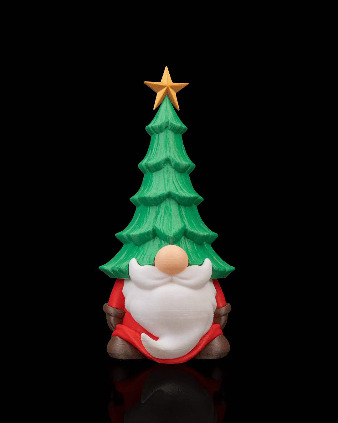 Yılbaşı Ağaç Şapkalı Cüce - Christmas Tree Gnome