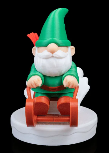 3D HIZLI KIZAK FİGÜR NOEL BABA