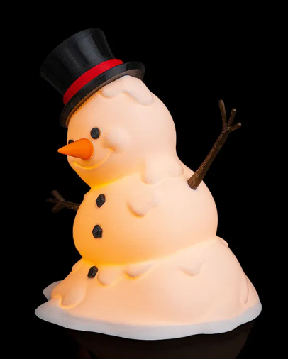 Işıklı Kardan Adam - Happy Snowman