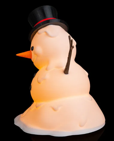 Işıklı Kardan Adam - Happy Snowman