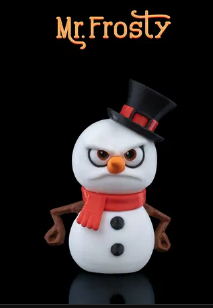 4’lü Yılbaşı Ağaç Süsü Seti – Noel Baba, Geyik, Kardan Adam, Kurşun Asker