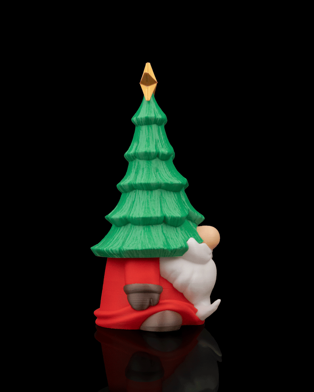 Yılbaşı Ağaç Şapkalı Cüce - Christmas Tree Gnome