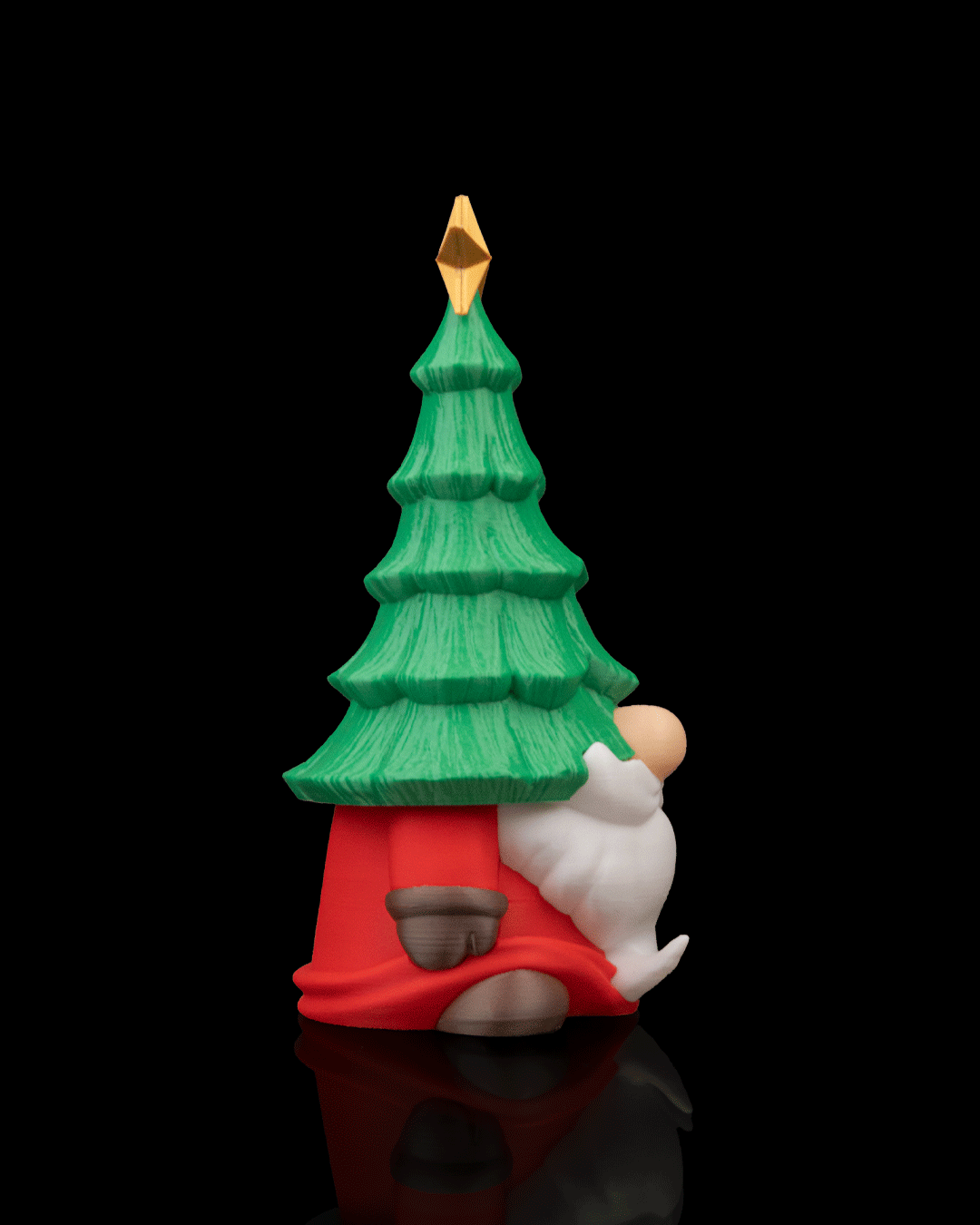 Yılbaşı Ağaç Şapkalı Cüce - Christmas Tree Gnome