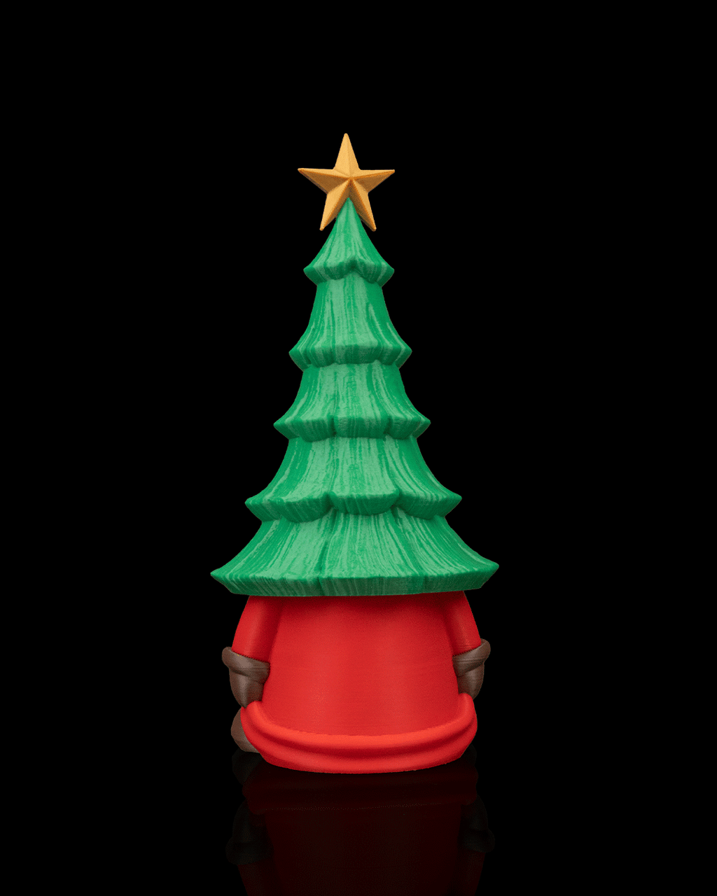 Yılbaşı Ağaç Şapkalı Cüce - Christmas Tree Gnome