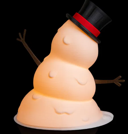 Işıklı Kardan Adam - Happy Snowman