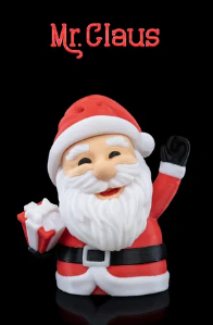 4’lü Yılbaşı Ağaç Süsü Seti – Noel Baba, Geyik, Kardan Adam, Kurşun Asker