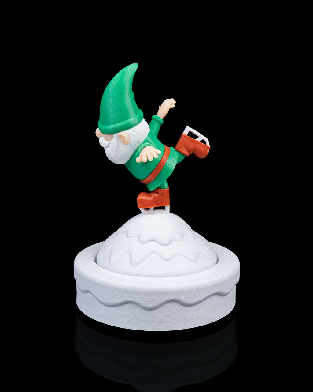 3D KIZAKLI FİGÜR NOEL BABA